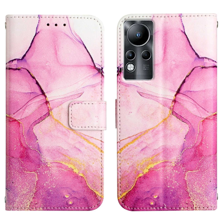 Cassa del telefono di cuoio di vibrazione del modello di marmo PT003, For Infinix Zero X / Zero X Pro