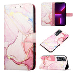 Cassa del telefono di cuoio di vibrazione del modello di marmo PT003, For Infinix Zero X / Zero X Pro