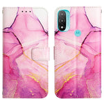 Cassa del telefono di cuoio di vibrazione del modello di marmo PT003, For Motorola Moto E20, For Motorola Moto E30 / E40, For Motorola Moto Edge X30, For Motorola Moto G9 / G9 Play / E7 Plus