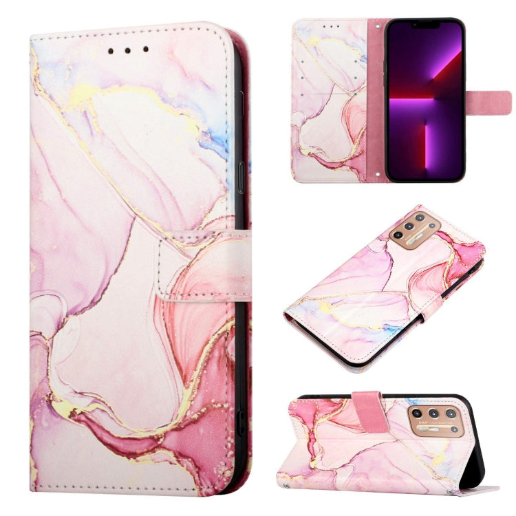 Cassa del telefono di cuoio di vibrazione del modello di marmo PT003, For Motorola Moto G9 Plus, For Motorola Moto G30/G20/G10/G10 Power, For Motorola Moto G31 / G41, For Motorola Moto G40 / G60