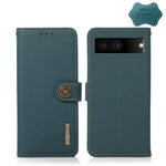 Custodia per telefono RFID KHAZNEH Custer in vera pelle, For Google Pixel 7 Pro 5G, For Google Pixel 7 5G