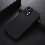 Custodia per telefono in PU con struttura in legno, For OPPO Find X5 Pro, For OPPO Find N