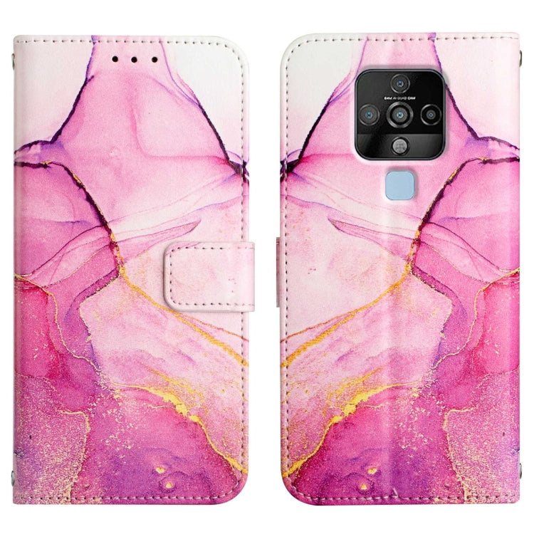 Cassa del telefono di cuoio di vibrazione del modello di marmo PT003, For Tecno Camon 16 Pro / 16, For Tecno Camon 17, For Tecno Camon 17 Pro, For Tecno Camon 18