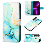 Cassa del telefono di cuoio di vibrazione del modello di marmo PT003, For Tecno Camon 16 Pro / 16, For Tecno Camon 17, For Tecno Camon 17 Pro, For Tecno Camon 18