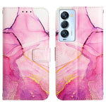 Cassa del telefono di cuoio di vibrazione del modello di marmo PT003, For Tecno Camon 18 Premier, For Tecno Camon 18 P, For Tecno Pop 5, For Tecno Pop 5 LTE BD4