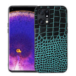 Custodia per telefono in pelle di vacchetta di coccodrillo, For OPPO Find X5 Pro, For OPPO Find N