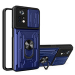 Custodia per telefono scorrevole Camshield TPU + PC con slot per schede, For Xiaomi Poco X4 Pro 5G