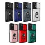 Custodia per telefono scorrevole Camshield TPU + PC con slot per schede, For Xiaomi Poco X4 Pro 5G