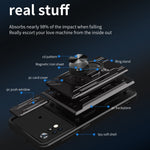 Custodia per telefono scorrevole Camshield TPU + PC con slot per schede, For Xiaomi Poco X4 Pro 5G