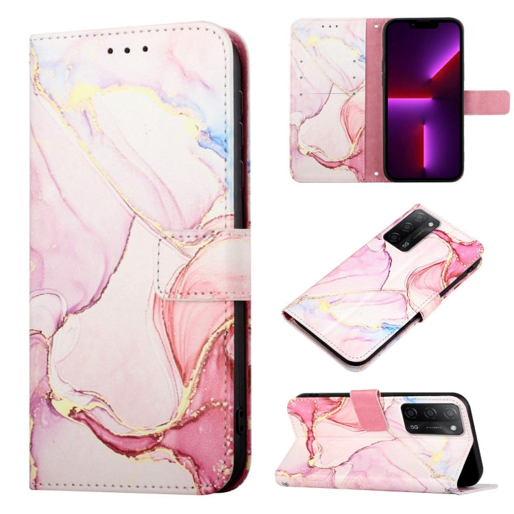 Cassa del telefono di cuoio di vibrazione del modello di marmo PT003, For OPPO A8 / A31, For OPPO A53 / A32 / A53s / A33 2020, For OPPO A54 5G / A74 5G / A93 5G, For OPPO A55 5G / A53s 5G / A16
