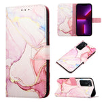 Cassa del telefono di cuoio di vibrazione del modello di marmo PT003, For OPPO A93 / F17 Pro / Reno4 F / Reno4 Lite, For OPPO A55s 5G, For OPPO A94 / F19 Pro / Reno5 F / Reno5 Lite, For OPPO A94 5G / A95 5G / F19 Pro+ 5G / Reno5 Z