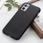 Custodia per telefono in vera pelle con texture Litchi, For OnePlus Nord CE 2 5G, For Xiaomi Redmi K40S 5G, For Xiaomi Redmi K50/K50 Pro Fine Hole Version, For Huawei nova 9 SE Fine Hole Version
