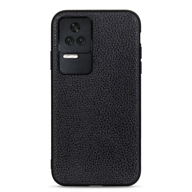 Custodia per telefono in vera pelle con texture Litchi, For OnePlus Nord CE 2 5G, For Xiaomi Redmi K40S 5G, For Xiaomi Redmi K50/K50 Pro Fine Hole Version, For Huawei nova 9 SE Fine Hole Version