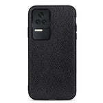 Custodia per telefono in vera pelle con texture Litchi, For OnePlus Nord CE 2 5G, For Xiaomi Redmi K40S 5G, For Xiaomi Redmi K50/K50 Pro Fine Hole Version, For Huawei nova 9 SE Fine Hole Version