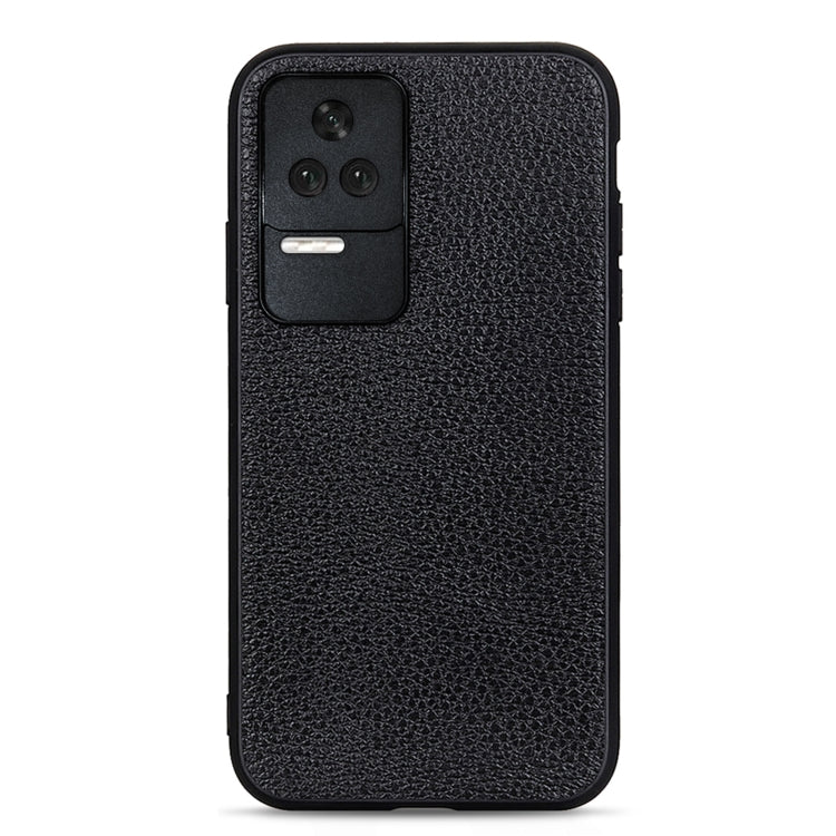 Custodia per telefono in vera pelle con texture Litchi, For OnePlus Nord CE 2 5G, For Xiaomi Redmi K40S 5G, For Xiaomi Redmi K50/K50 Pro Fine Hole Version, For Huawei nova 9 SE Fine Hole Version