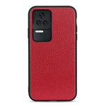 Custodia per telefono in vera pelle con texture Litchi, For OnePlus Nord CE 2 5G, For Xiaomi Redmi K40S 5G, For Xiaomi Redmi K50/K50 Pro Fine Hole Version, For Huawei nova 9 SE Fine Hole Version