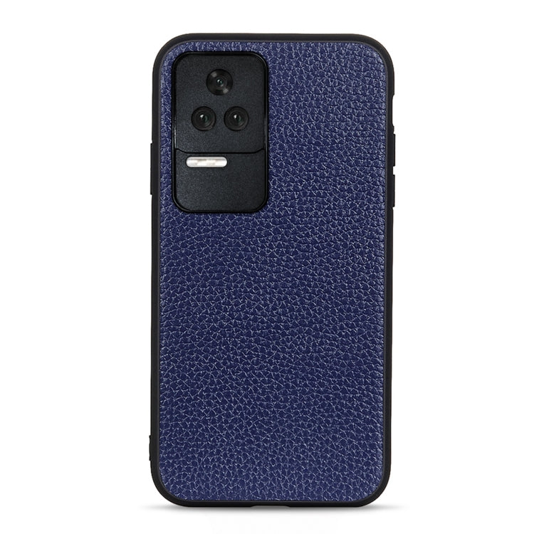 Custodia per telefono in vera pelle con texture Litchi, For OnePlus Nord CE 2 5G, For Xiaomi Redmi K40S 5G, For Xiaomi Redmi K50/K50 Pro Fine Hole Version, For Huawei nova 9 SE Fine Hole Version