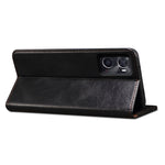 Custodia per telefono in pelle con trama di cavallo pazzo in cera d'olio, For OPPO A96 5G / Reno7 Z 5G, For Google Pixel 7 Pro 5G, For Google Pixel 7 5G, For Huawei nova 9 SE, For Xiaomi Redmi 10C, For Samsung Galaxy A23 5G