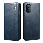 Custodia per telefono in pelle con trama di cavallo pazzo in cera d'olio, For OPPO A96 5G / Reno7 Z 5G, For Google Pixel 7 Pro 5G, For Google Pixel 7 5G, For Huawei nova 9 SE, For Xiaomi Redmi 10C, For Samsung Galaxy A23 5G