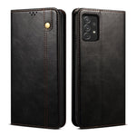Custodia per telefono in pelle con trama di cavallo pazzo in cera d'olio, For OPPO A96 5G / Reno7 Z 5G, For Google Pixel 7 Pro 5G, For Google Pixel 7 5G, For Huawei nova 9 SE, For Xiaomi Redmi 10C, For Samsung Galaxy A23 5G