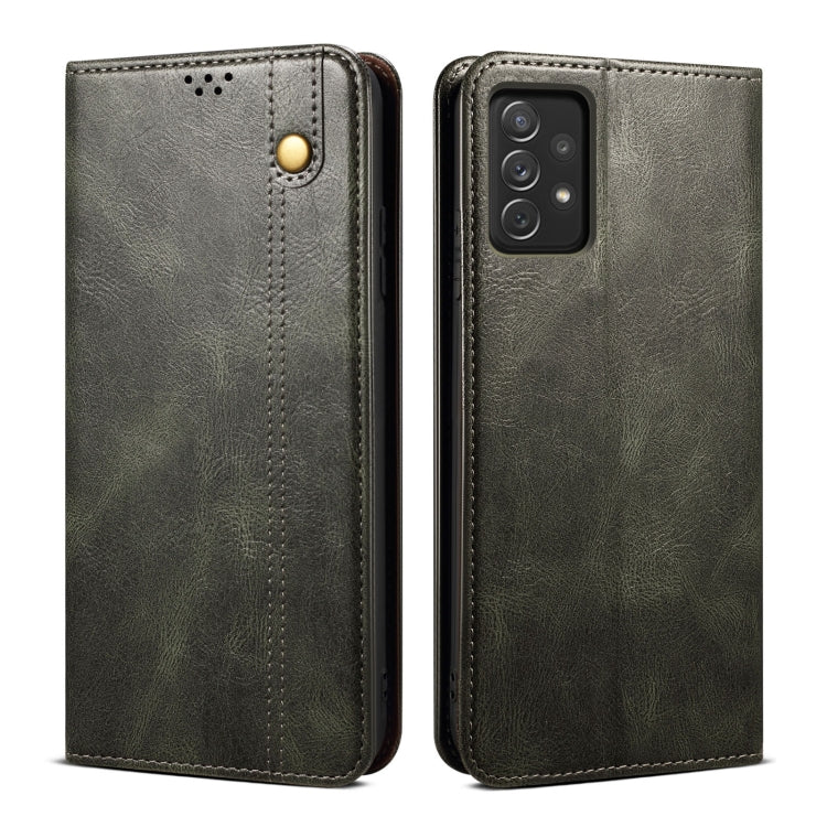 Custodia per telefono in pelle con trama di cavallo pazzo in cera d'olio, For OPPO A96 5G / Reno7 Z 5G, For Google Pixel 7 Pro 5G, For Google Pixel 7 5G, For Huawei nova 9 SE, For Xiaomi Redmi 10C, For Samsung Galaxy A23 5G