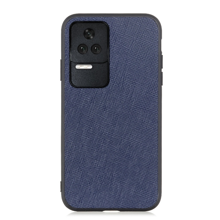 Custodia per telefono in vera pelle con trama incrociata, For OnePlus Nord CE 2 5G, For Xiaomi Redmi K40S 5G, For Xiaomi Redmi K50/K50 Pro Fine Hole Version, For Huawei nova 9 SE Fine Hole Version