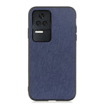 Custodia per telefono in vera pelle con trama incrociata, For OnePlus Nord CE 2 5G, For Xiaomi Redmi K40S 5G, For Xiaomi Redmi K50/K50 Pro Fine Hole Version, For Huawei nova 9 SE Fine Hole Version