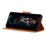 Custodia per telefono in pelle a conchiglia orizzontale con texture cavallo pazzo Mirren con supporto, slot per carte e portafoglio, For Xiaomi Poco M4 Pro 4G