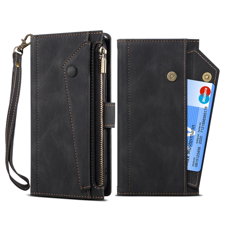 Custodia per cellulare in pelle flip orizzontale smerigliata retrò, For Google Pixel 7 Pro 5G, For Google Pixel 7 5G