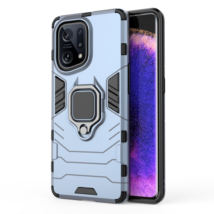 Custodia protettiva antiurto per PC + TPU con supporto per anello magnetico, For OPPO Find X5, For Realme C35