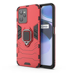 Custodia protettiva antiurto per PC + TPU con supporto per anello magnetico, For OPPO Find X5, For Realme C35