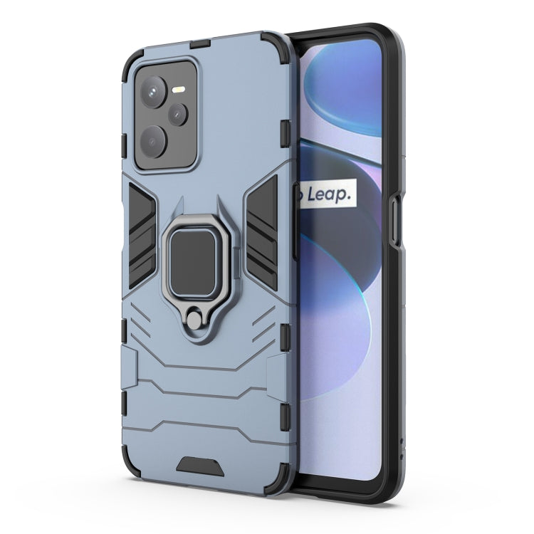 Custodia protettiva antiurto per PC + TPU con supporto per anello magnetico, For OPPO Find X5, For Realme C35