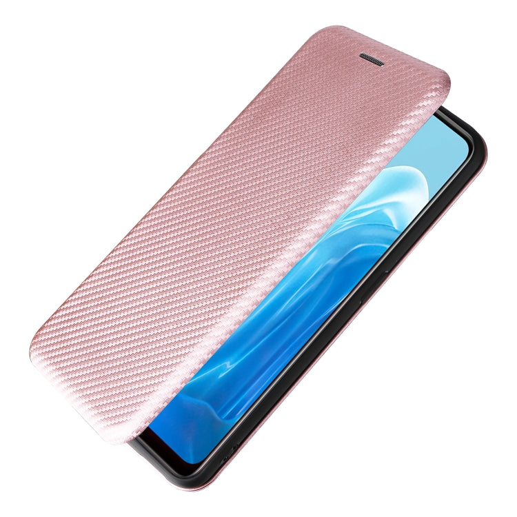 Custodia per telefono in pelle magnetica con trama in fibra di carbonio, For OPPO Find X5 Lite, For OPPO Realme 9 Pro, For Xiaomi Redmi Note 11 4G / Note 11S 4G, For Nokia G11 / G21