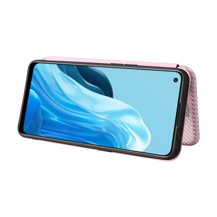 Custodia per telefono in pelle magnetica con trama in fibra di carbonio, For OPPO Find X5 Lite, For OPPO Realme 9 Pro, For Xiaomi Redmi Note 11 4G / Note 11S 4G, For Nokia G11 / G21