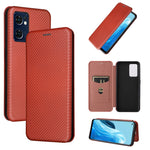 Custodia per telefono in pelle magnetica con trama in fibra di carbonio, For OPPO Find X5 Lite, For OPPO Realme 9 Pro, For Xiaomi Redmi Note 11 4G / Note 11S 4G, For Nokia G11 / G21