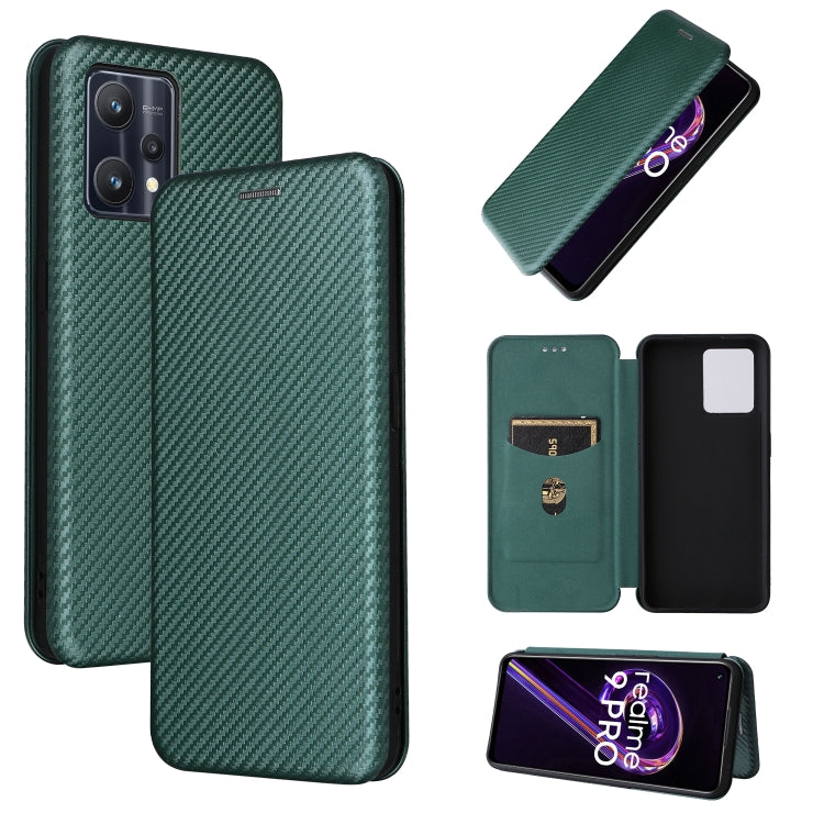 Custodia per telefono in pelle magnetica con trama in fibra di carbonio, For OPPO Find X5 Lite, For OPPO Realme 9 Pro, For Xiaomi Redmi Note 11 4G / Note 11S 4G, For Nokia G11 / G21