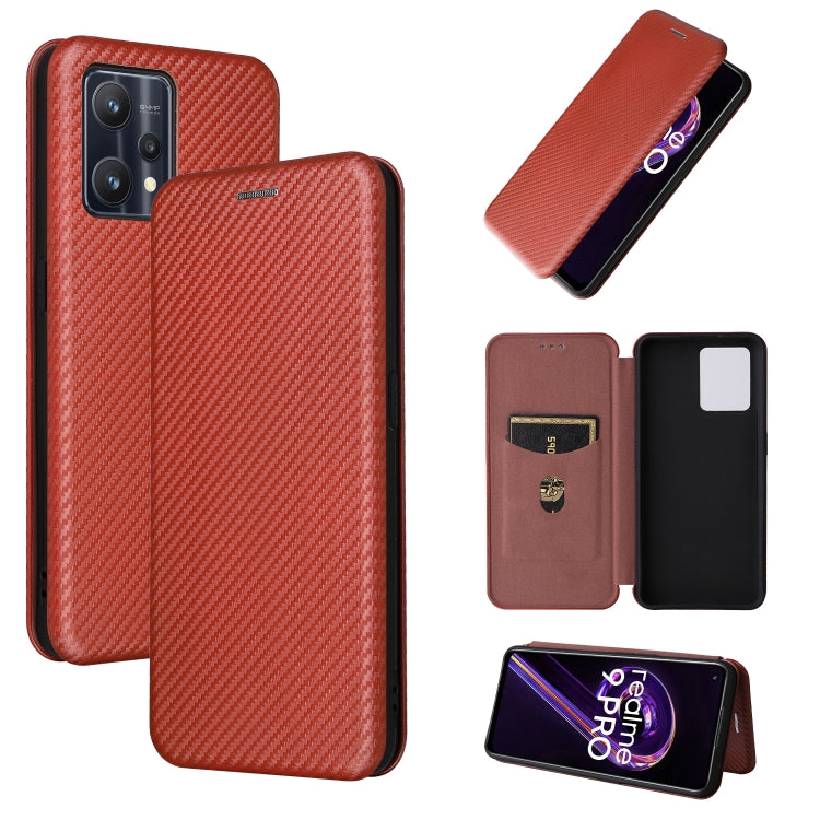 Custodia per telefono in pelle magnetica con trama in fibra di carbonio, For OPPO Find X5 Lite, For OPPO Realme 9 Pro, For Xiaomi Redmi Note 11 4G / Note 11S 4G, For Nokia G11 / G21