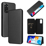 Custodia per telefono in pelle magnetica con trama in fibra di carbonio, For OPPO Find X5 Lite, For OPPO Realme 9 Pro, For Xiaomi Redmi Note 11 4G / Note 11S 4G, For Nokia G11 / G21