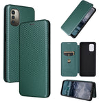 Custodia per telefono in pelle magnetica con trama in fibra di carbonio, For OPPO Find X5 Lite, For OPPO Realme 9 Pro, For Xiaomi Redmi Note 11 4G / Note 11S 4G, For Nokia G11 / G21