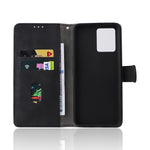 Custodia per telefono in pelle con texture in pelle di vitello con fibbia magnetica, For OPPO Realme 9 Pro+, For OPPO Realme 9 Pro, For Motorola Edge X30, For Ulefone Armor 8