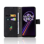 Custodia per telefono in pelle con texture in pelle di vitello con fibbia magnetica, For OPPO Realme 9 Pro+, For OPPO Realme 9 Pro, For Motorola Edge X30, For Ulefone Armor 8
