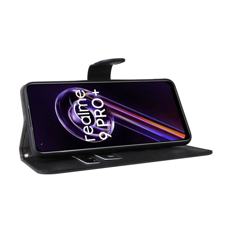 Custodia per telefono in pelle con texture in pelle di vitello con fibbia magnetica, For OPPO Realme 9 Pro+, For OPPO Realme 9 Pro, For Motorola Edge X30, For Ulefone Armor 8