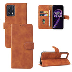 Custodia per telefono in pelle con texture in pelle di vitello con fibbia magnetica, For OPPO Realme 9 Pro+, For OPPO Realme 9 Pro, For Motorola Edge X30, For Ulefone Armor 8