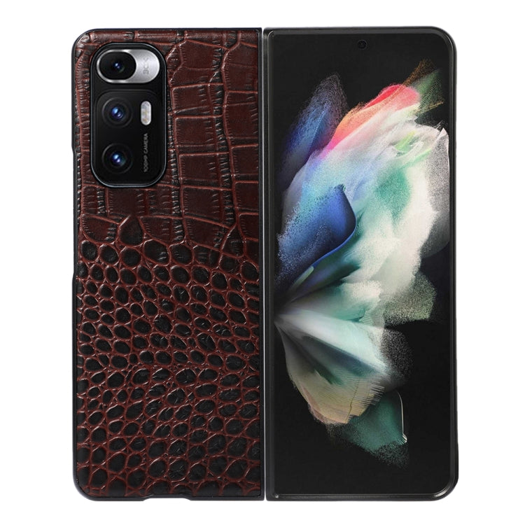 Custodia per telefono in pelle di vacchetta di coccodrillo, For Xiaomi Redmi K40S 5G, For Xiaomi Redmi K50 / K50 Pro 5G, For Xiaomi Redmi Note 11 4G / Note 11S, For Xiaomi 12 Pro, For Xiaomi 12 / 12X, For Xiaomi Mi Mix Fold