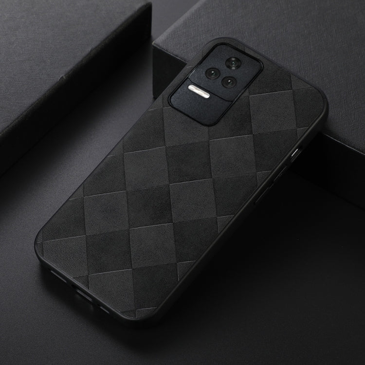 Custodia per telefono in PU scozzese intrecciata, For Xiaomi Redmi K40S 5G, For Xiaomi Redmi K50 / K50 Pro 5G, For Xiaomi Redmi Note 11 4G / Note 11S, For Xiaomi Mi Mix Fold