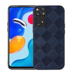 Custodia per telefono in PU scozzese intrecciata, For Xiaomi Redmi K40S 5G, For Xiaomi Redmi K50 / K50 Pro 5G, For Xiaomi Redmi Note 11 4G / Note 11S, For Xiaomi Mi Mix Fold