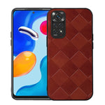 Custodia per telefono in PU scozzese intrecciata, For Xiaomi Redmi K40S 5G, For Xiaomi Redmi K50 / K50 Pro 5G, For Xiaomi Redmi Note 11 4G / Note 11S, For Xiaomi Mi Mix Fold
