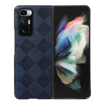Custodia per telefono in PU scozzese intrecciata, For Xiaomi Redmi K40S 5G, For Xiaomi Redmi K50 / K50 Pro 5G, For Xiaomi Redmi Note 11 4G / Note 11S, For Xiaomi Mi Mix Fold
