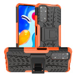 Custodia per telefono in TPU + PC antiurto con trama di pneumatici con supporto, For Xiaomi Redmi Note 11S 4G International Version, For Xiaomi Redmi Note 11 Pro 5G International Version