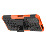 Custodia per telefono in TPU + PC antiurto con trama di pneumatici con supporto, For Xiaomi Redmi Note 11S 4G International Version, For Xiaomi Redmi Note 11 Pro 5G International Version